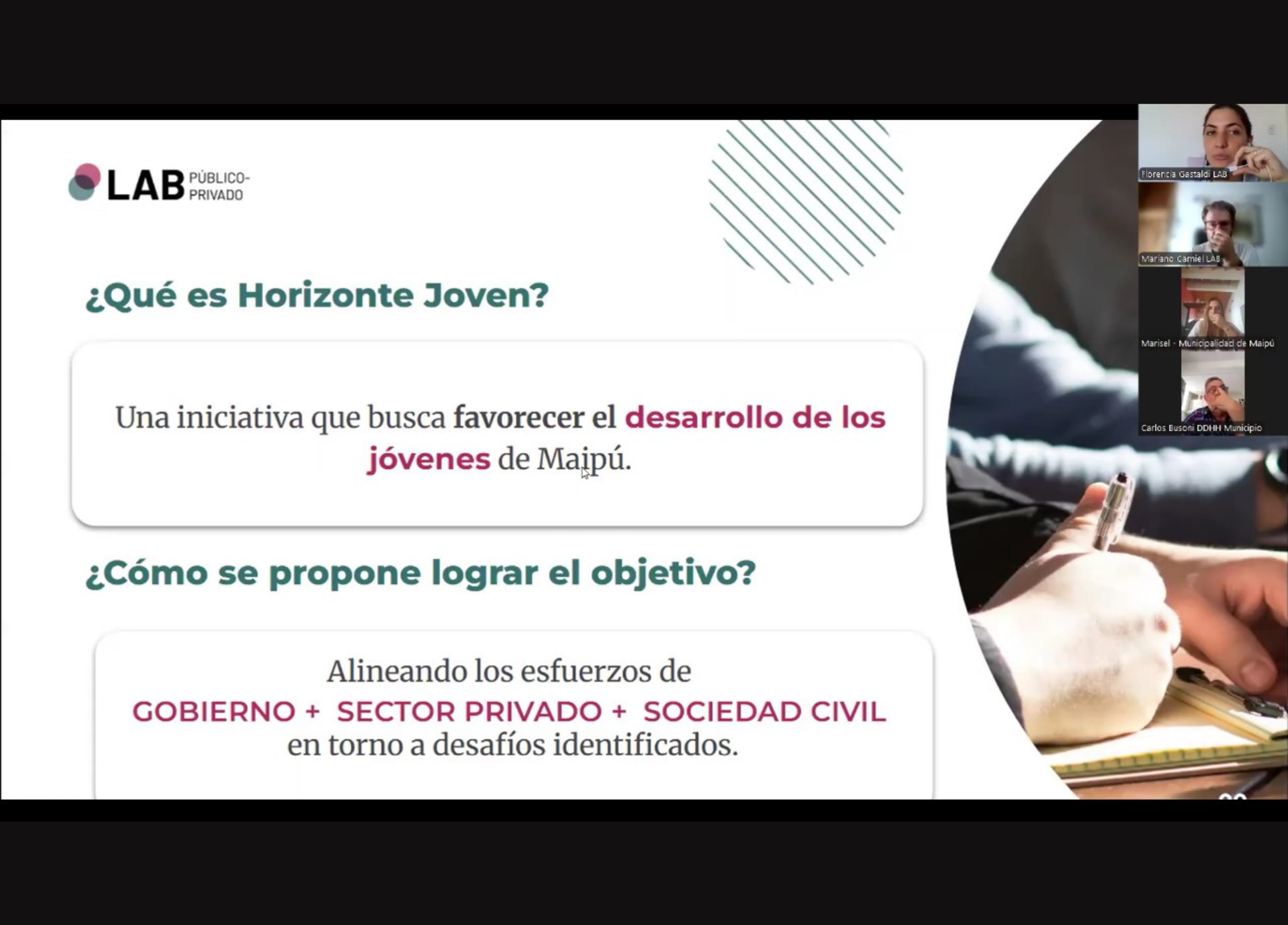 Nodo Cuyo: Primer encuentro de trabajo de Horizonte Joven