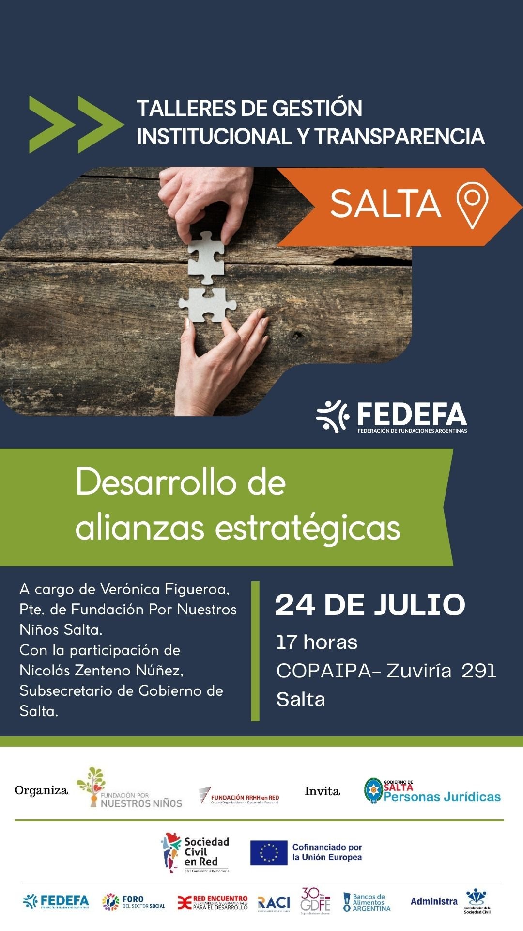 Salta: Taller “Desarrollo de Alianzas Estratégicas”
